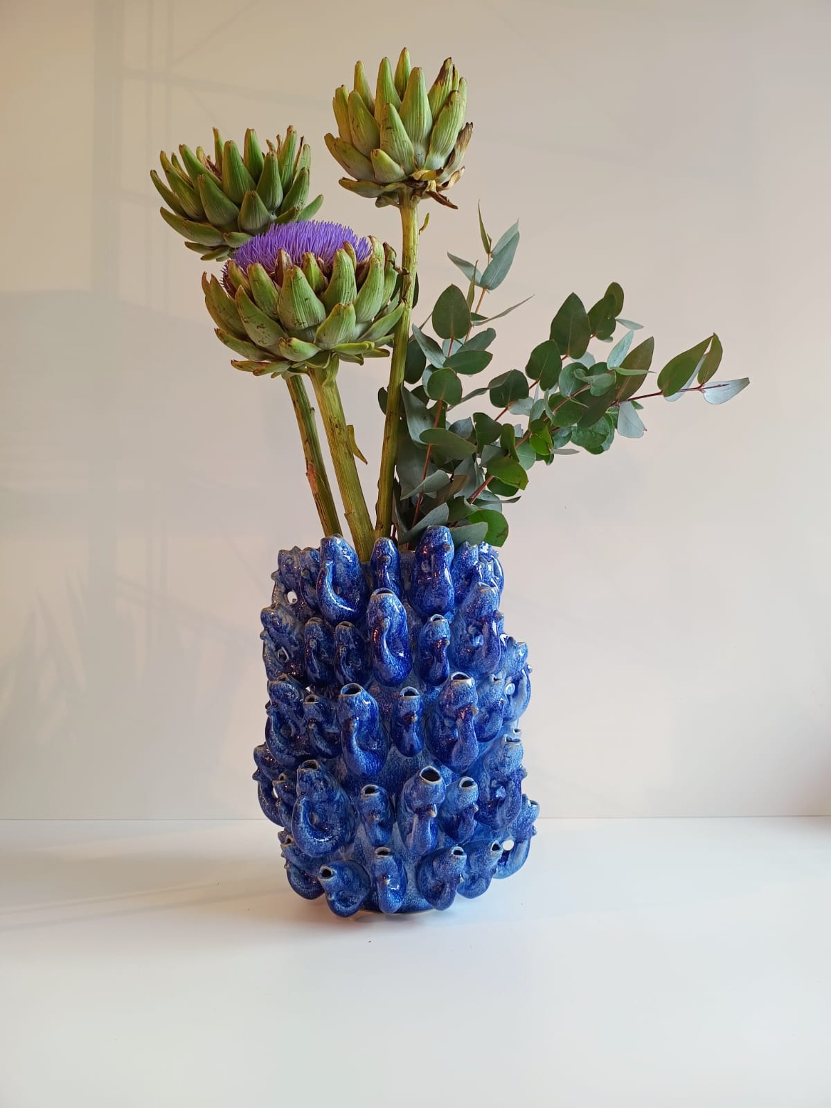 Vase Fischschwarm