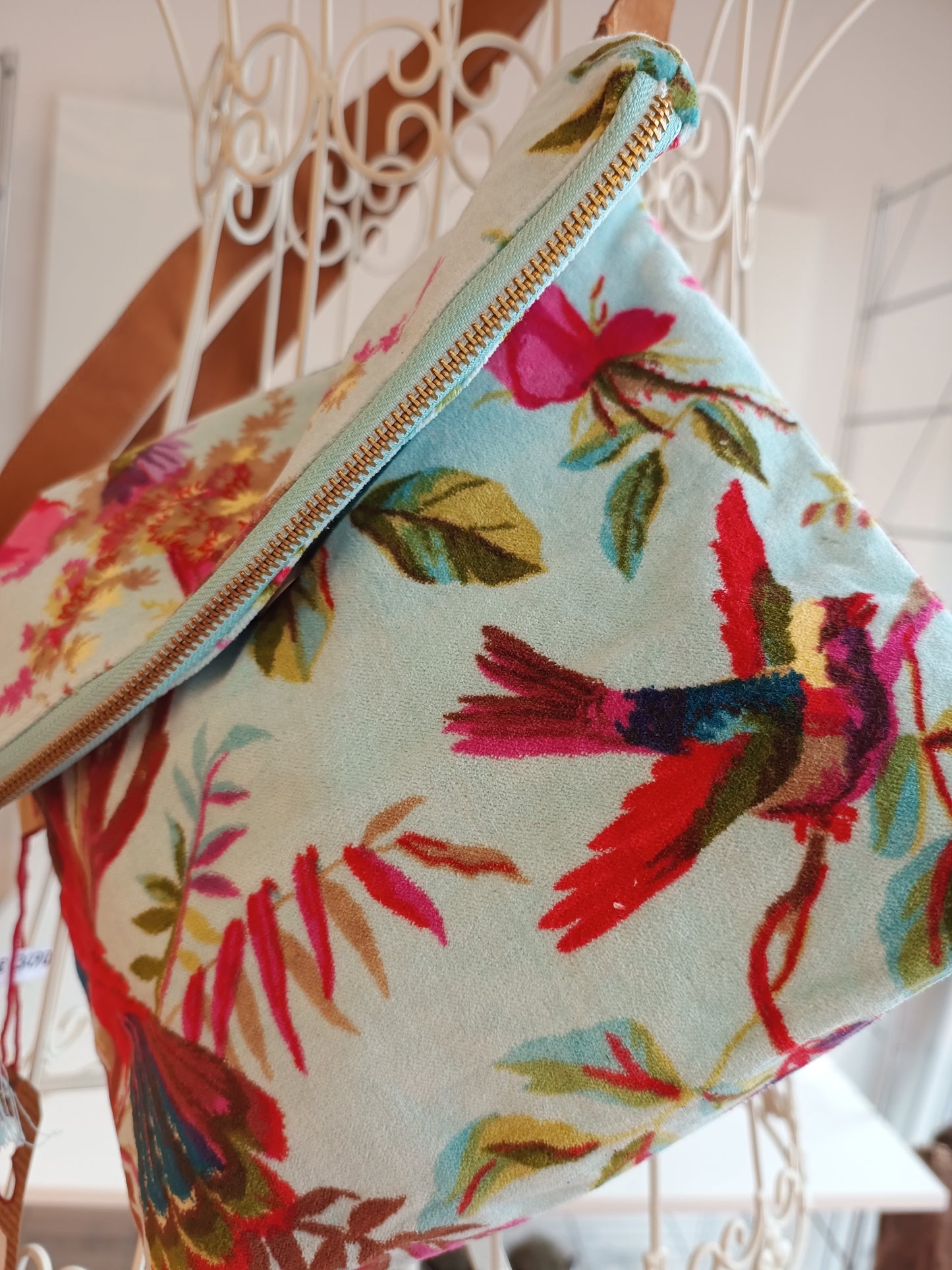Handtasche blau