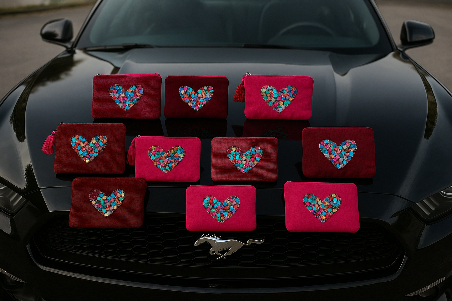 Täschen Hearts