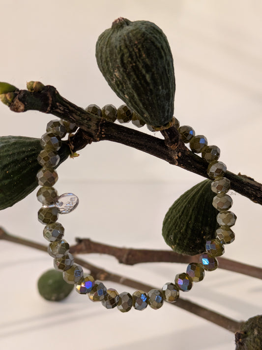 Armband Grau/Braun